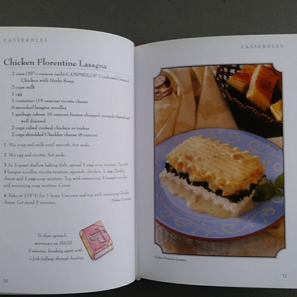 Campbell's Classic Recipe Cookbook